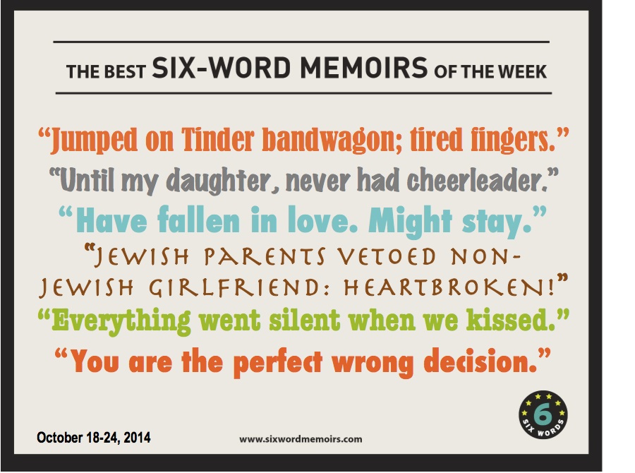 "Everything went silent when we kissed."—The Best Six-Word ...